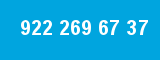 922 269 67 37